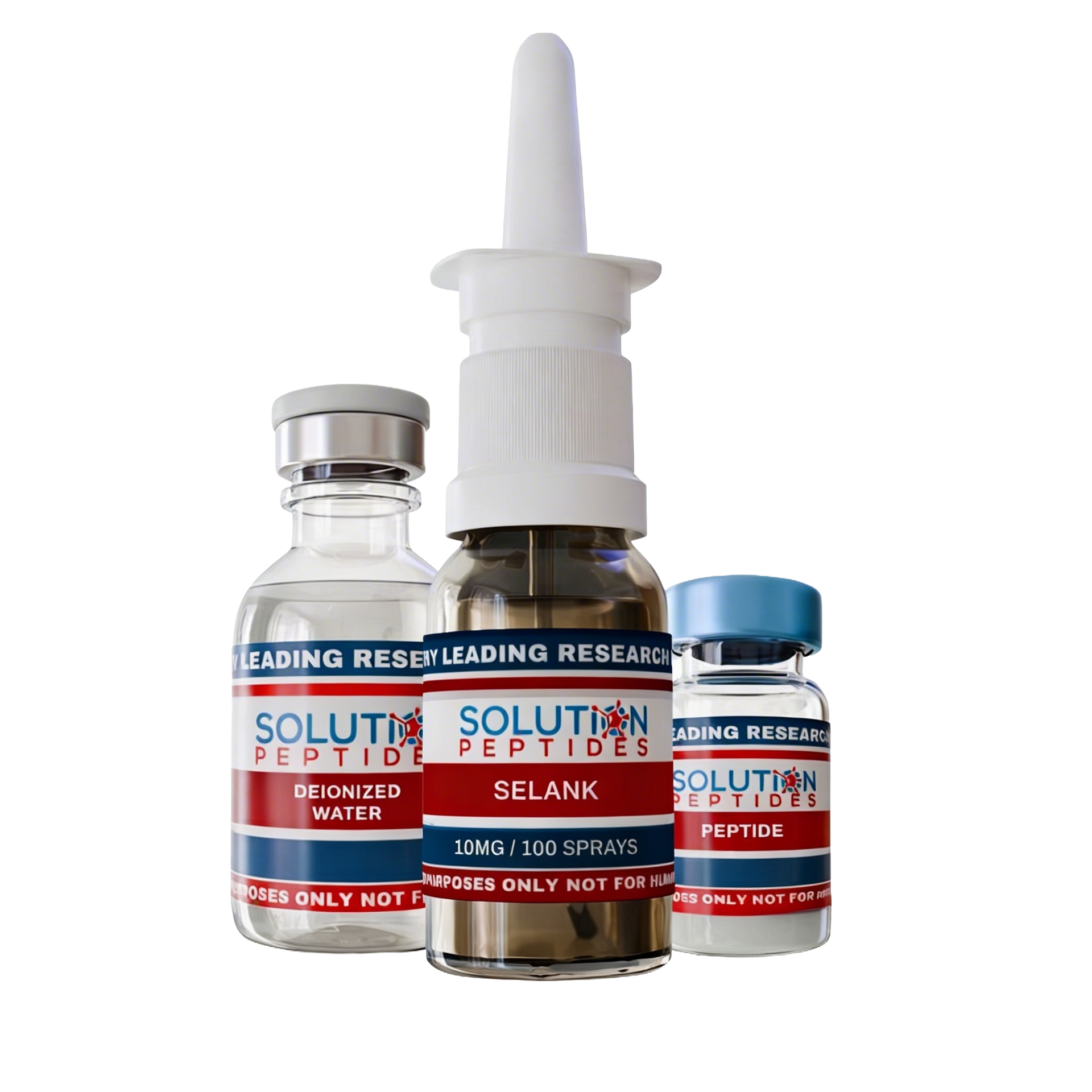 Selank 10mg (Current batch tested at 12mg) with Air Dispersal Kit