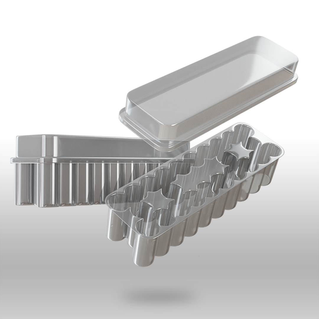 Plastic Storage Container for 24 Vials (2ml Plastic Storage Container for 24 Vials (2ml