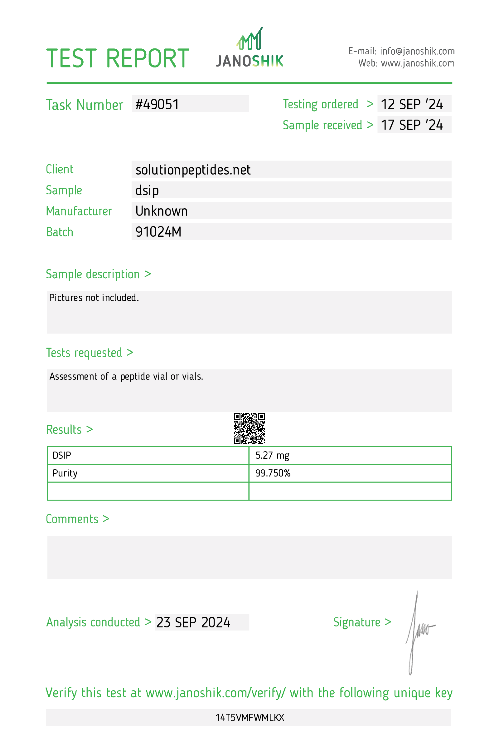DSIP – 5mg DSIP – 5mg