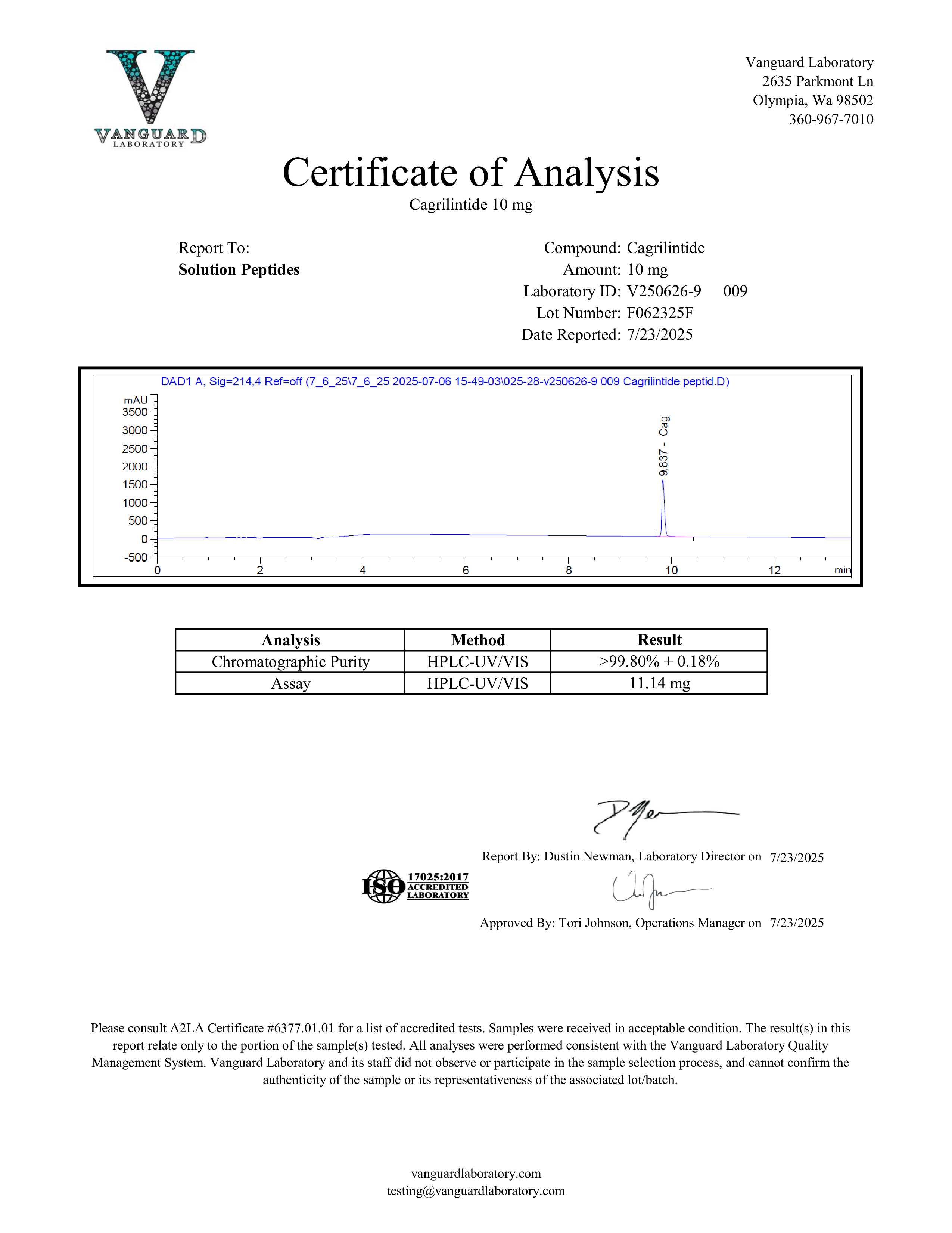Peptide C – 10mg