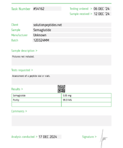 Peptide 1 (S) – 5mg